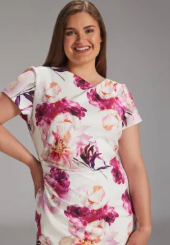 Swing Curve Lyhyet Juhlamekot*mekko 5AG162SC 452 Fuchsia
