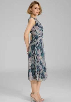 Swing Lyhyet Juhlamekot*mekko 5AJ11200 Midi 4301 Mauve / Multicolor