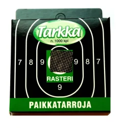 Metsästystarvikkeet*Tarkka Paikkatarra 16 mm