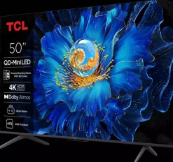 Tcl Televisiot*4K QD-MINI 50C61KS 50