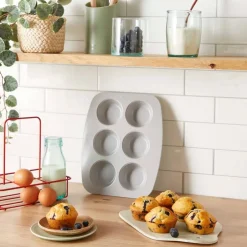 Tefal Paistoastiat*muffinivuoka 6 kuppia Ceramik 27,5x22,5 cm
