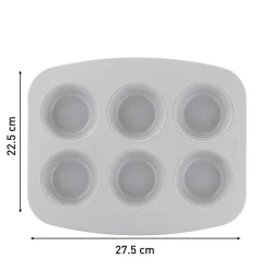Tefal Paistoastiat*muffinivuoka 6 kuppia Ceramik 27,5x22,5 cm