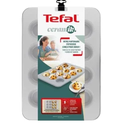 Tefal Paistoastiat*muffinivuoka 12 kuppia Ceramik 39x27,5 cm