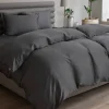 TEMPUR Vuodetekstiilit*pussilakana Silky Bamboo 150x210 cm anthracite