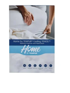 TEMPUR Vuodetekstiilit*140x220x31 cm muotoonommeltu suojalakana Cooling TENC