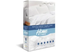 TEMPUR Vuodetekstiilit*90x210x25 cm muotoonommeltu suojalakana Organic Cotto