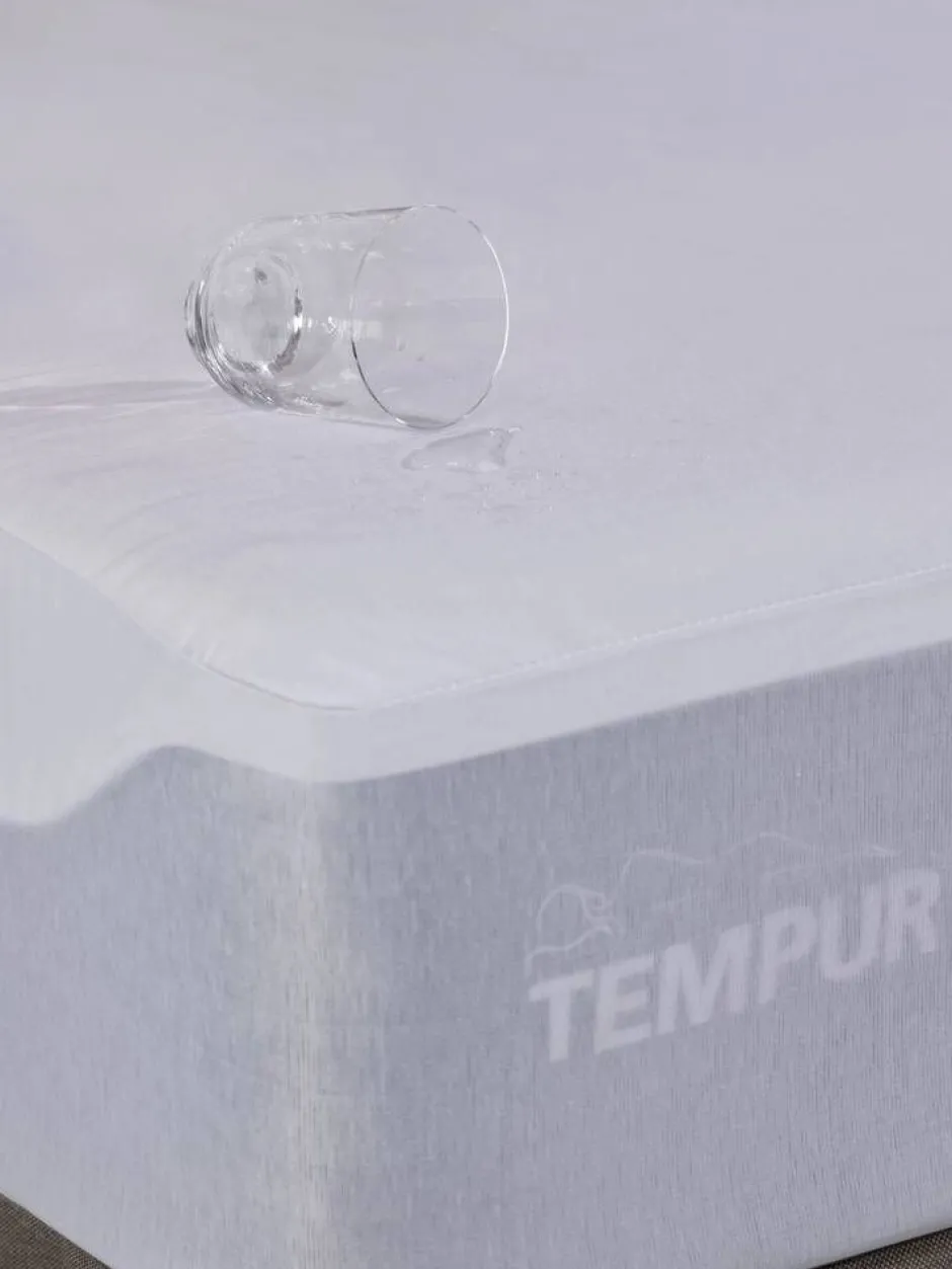 TEMPUR Vuodetekstiilit*140x200x17 cm muotoonommeltu suojalakana Organic Cott