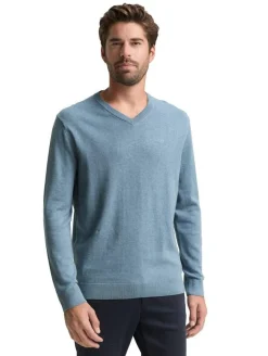Tom Tailor Neulepuserot*neule 1039811 39094 Faded blue melange
