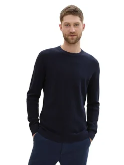Tom Tailor Neulepuserot*neule 1042453 13160 Knitted navy melange