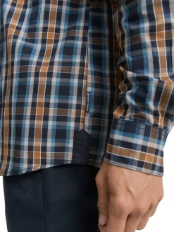 Tom Tailor Kauluspaidat*paita 1047324 38477 Navy blue shades check