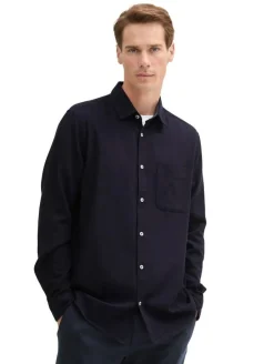 Tom Tailor Kauluspaidat*paita 1042659 13160 Knitted navy melange