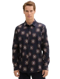 Tom Tailor Kauluspaidat*paita 1043800 36646 Blue fancy big design
