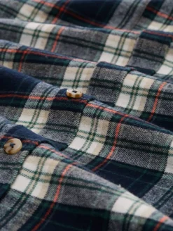 Tom Tailor Kauluspaidat*paita 1047337 Modern fit Navy multicolor check