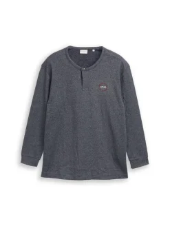 Tom Tailor Plus T-Paidat*trikoopaita 1050693 19932 Navy grindle structure