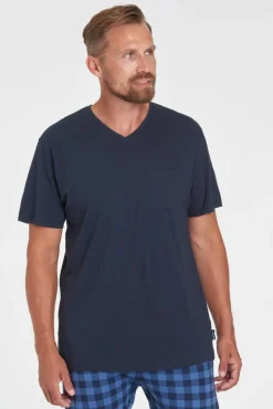 Tom Tailor Yöasut*pyjamapaita 071038-5609 0630 Blue-dark-solid