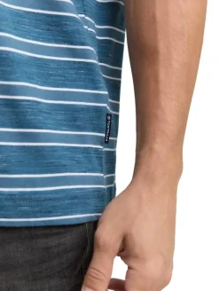 Tom Tailor T-Paidat*t-paita 1047810 38630 Real teal dyed stripe