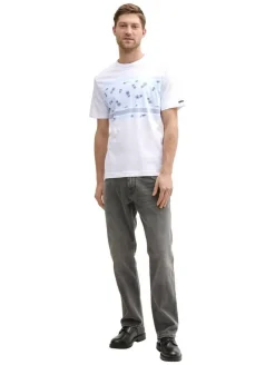 Tom Tailor T-Paidat*t-Paita 1046723 37839 Light Blue Desert Design