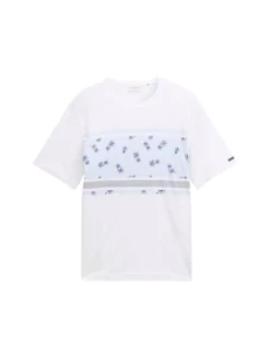 Tom Tailor T-Paidat*t-Paita 1046723 37839 Light Blue Desert Design