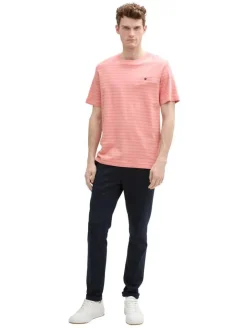Tom Tailor T-Paidat*t-paita 1045694 37409 Hazy rose tonal fine stripe