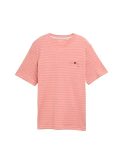 Tom Tailor T-Paidat*t-paita 1045694 37409 Hazy rose tonal fine stripe