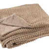 Sisustustekstiilit*Torkkupeitto 130x180 cm taupe