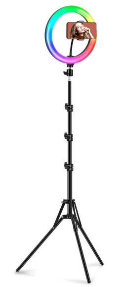 Toyrock Kuulokkeet Ja Puhelintarvikkeet*rengasvalo 26 cm säädettävällä jalalla