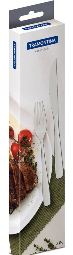 Tramontina Aterimet*Essentials pihvisetti 2 osaa