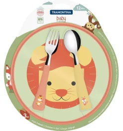 Tramontina Lastenhuone|Astiat*ruokailusetti Baby Friends 3 kpl