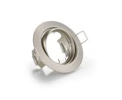 Trio Lighting Sisustusvalaisimet*alasavalo Jura GU10 harjattu teräs pyöreä