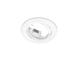 Trio Lighting Sisustusvalaisimet*alasvalo Jura GU10 mattavalkoinen pyöreä