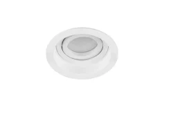 Trio Lighting Sisustusvalaisimet*alasvalo Kenai GU10 9 cm mattavalkoinen pyöreä
