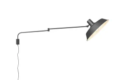 Trio Lighting Sisustusvalaisimet*Bolder seinävalaisin E27 mattamusta
