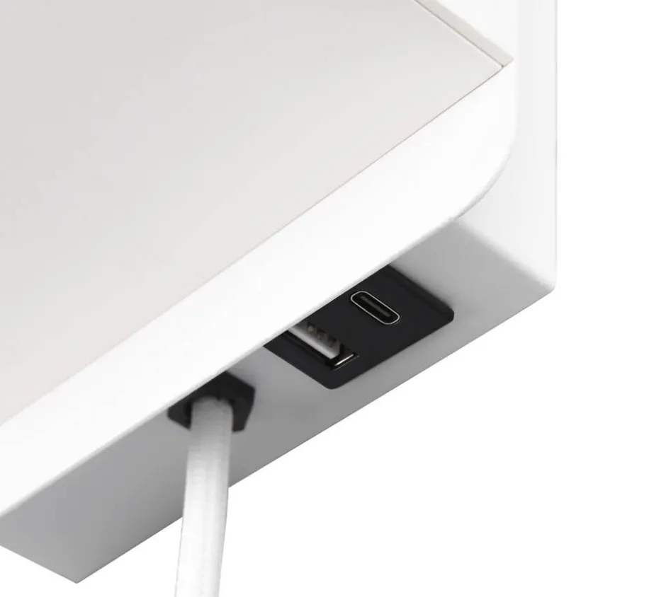 Trio Lighting Sisustusvalaisimet*Comfort seinävalaisin E14 mattavalkoinen latau