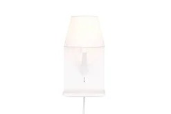 Trio Lighting Sisustusvalaisimet*Comfort seinävalaisin E14 mattavalkoinen latau