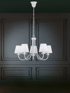 Trio Lighting Sisustusvalaisimet*kattokruunu Cortez 5-os E14 mattavalkoinen