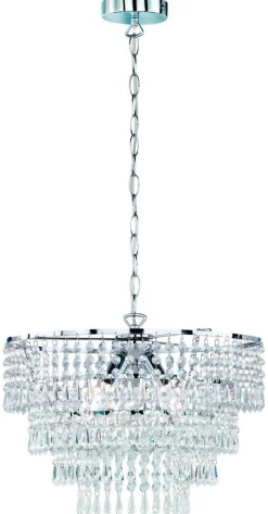 Trio Lighting Sisustusvalaisimet*kattokruunu Orient 42 cm 3xE14 kromi