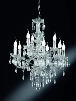 Trio Lighting Sisustusvalaisimet*kattokruunu Luster 9-os 9xE14 kirkas