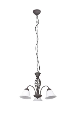 Trio Lighting Sisustusvalaisimet*kattokruunu Rustica 3-os E27 rustiikki