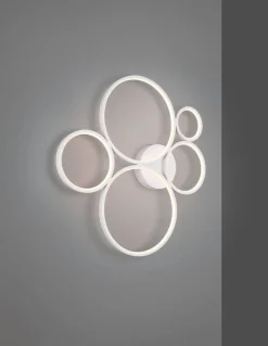 Trio Lighting Sisustusvalaisimet*kattovalaisin Rondo LED 5-os mattavalkoinen