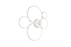 Trio Lighting Sisustusvalaisimet*kattovalaisin Rondo LED 5-os mattavalkoinen