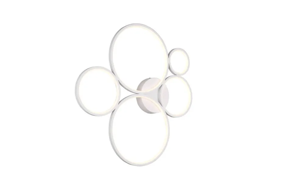Trio Lighting Sisustusvalaisimet*kattovalaisin Rondo LED 5-os mattavalkoinen