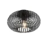 Trio Lighting Sisustusvalaisimet*kattovalaisin Johann 30 cm E27 mattamusta