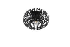 Trio Lighting Sisustusvalaisimet*kattovalaisin Johann 30 cm E27 mattamusta