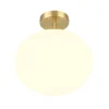Trio Lighting Sisustusvalaisimet*kattovalaisin Fomento E27 mattamessinki/valkoi