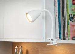Trio Lighting Sisustusvalaisimet*klipsuvalaisin Wanda GU10 mattavalkoinen