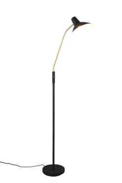 Trio Lighting Sisustusvalaisimet*lattiavalaisin Traveller E27 mattamusta/mattam