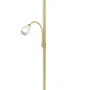 Trio Lighting Sisustusvalaisimet*lattiavalaisin Gerry E27+E14 mattamessinki
