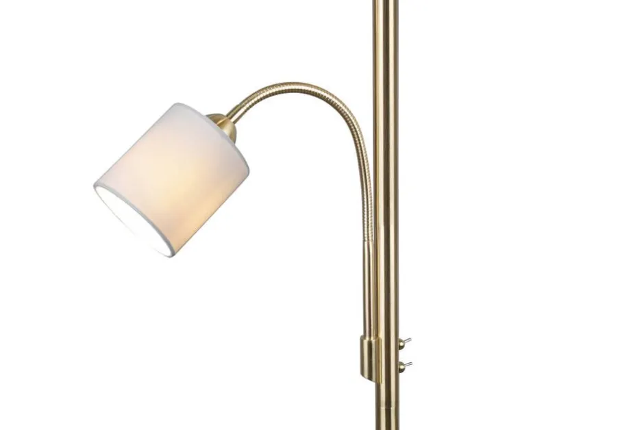 Trio Lighting Sisustusvalaisimet*lattiavalaisin Hotel E27+E14 mattamessinki