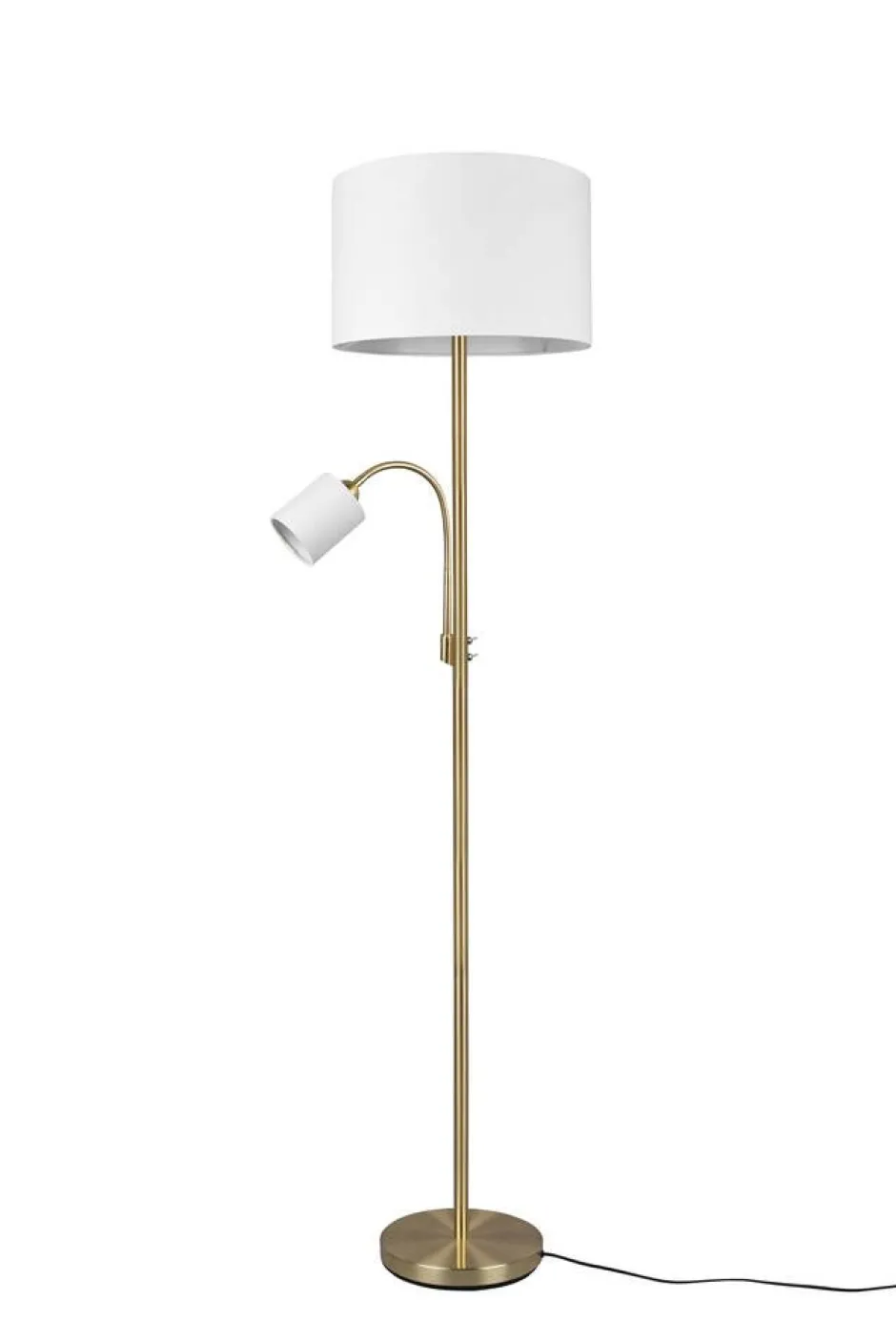 Trio Lighting Sisustusvalaisimet*lattiavalaisin Hotel E27+E14 mattamessinki