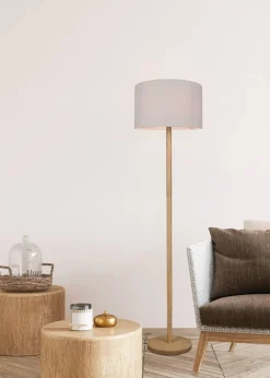 Trio Lighting Sisustusvalaisimet*lattiavalaisin Korba E27 valkoinen